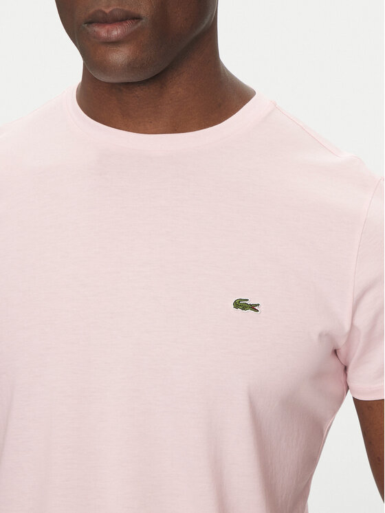 Lacoste Lacoste T-shirt TH6709 Rosa Regular Fit