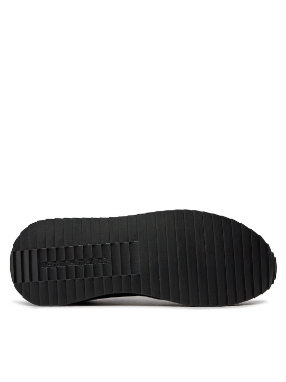 Tommy Hilfiger Tommy Hilfiger Sneakers Runner Evo Mix Ess FM0FM04886 Schwarz