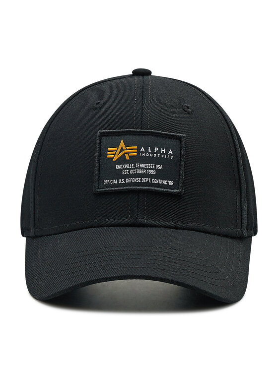 Alpha Industries Alpha Industries Czapka z daszkiem Crew Camp 128934 Czarny