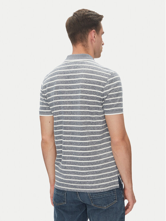 Tommy Hilfiger Tommy Hilfiger Polo MW0MW33140 Niebieski Regular Fit