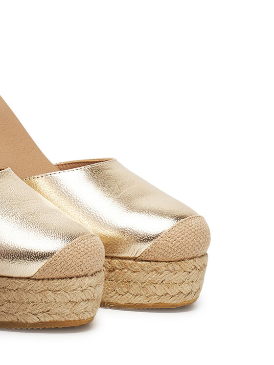 Genuins Genuins Espadrillid Darya G105916 Kuldne