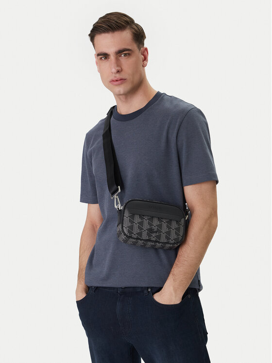 Lacoste Lacoste Плоска сумка S Reporter Bag NH3650LX Чорний