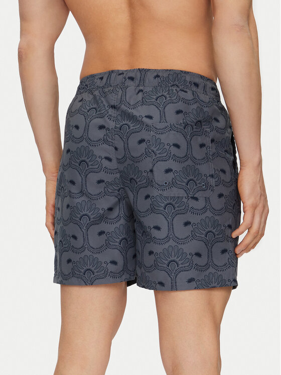 Resteröds Resteröds Szorty kąpielowe Willy 55251 6460 Szary Regular Fit