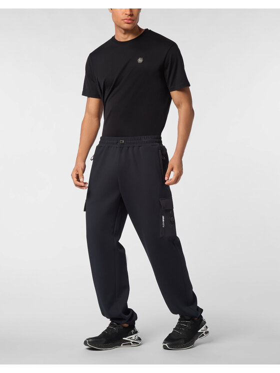 Plein Sport Plein Sport Joggers kalhoty 28383 Černá Jogger Fit