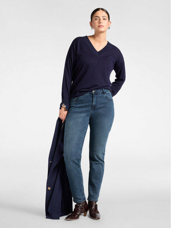 Elena Mirò Elena Mirò Maglione M112Z000879N0H4 Blu Regular Fit