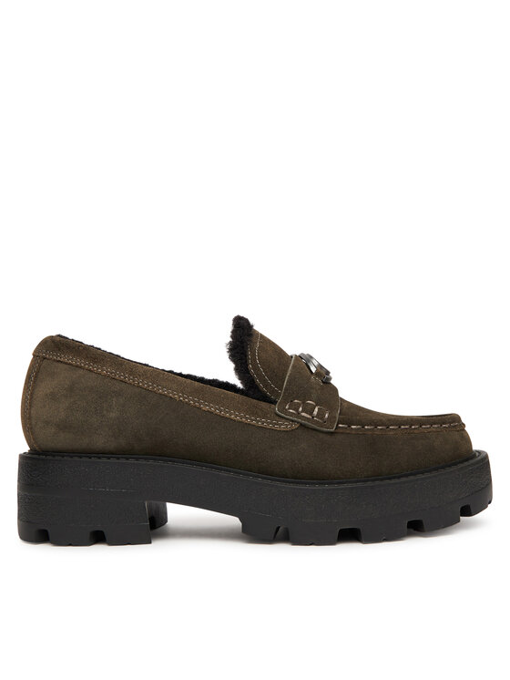 Guess Guess Loafersy FLFYKY SUE14 Zelená