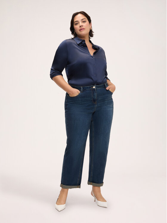 Fiorella Rubino Fiorella Rubino Camicia 5032T001544N034 Blu Regular Fit
