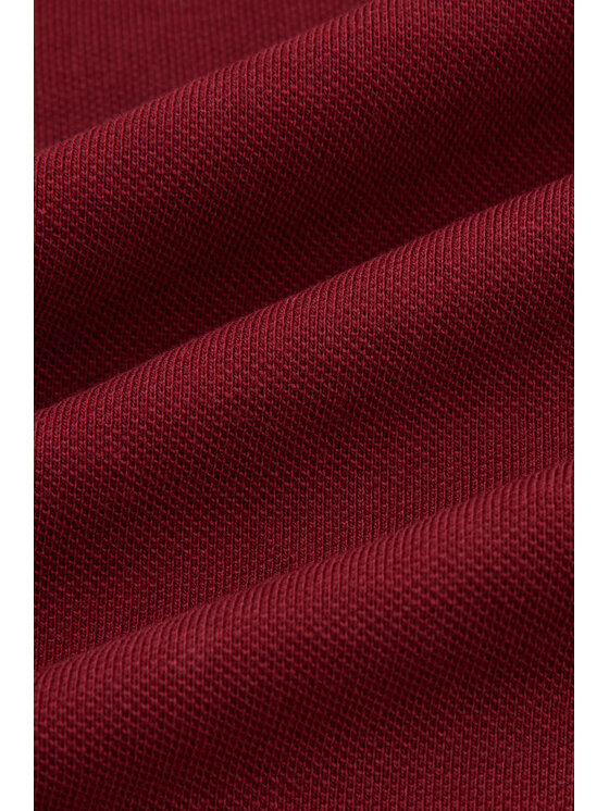 Lancerto Lancerto Polo Morty PO073124000019 Bordowy Regular Fit