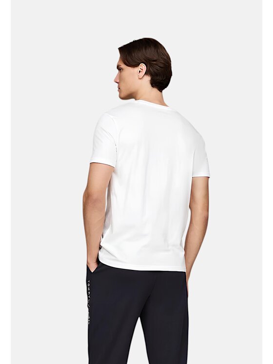Tommy Hilfiger Tommy Hilfiger T-Shirt q-roa-34858 Weiß Regular Fit