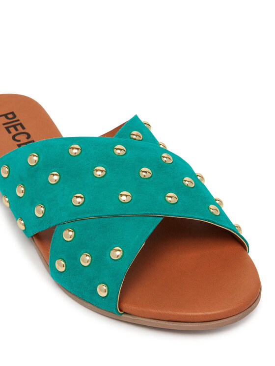 Pieces Pieces Şlapi 17156837 Verde