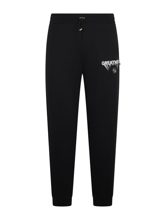 PHILIPP PLEIN PHILIPP PLEIN Spodnie dresowe 25999 Czarny Jogger Fit