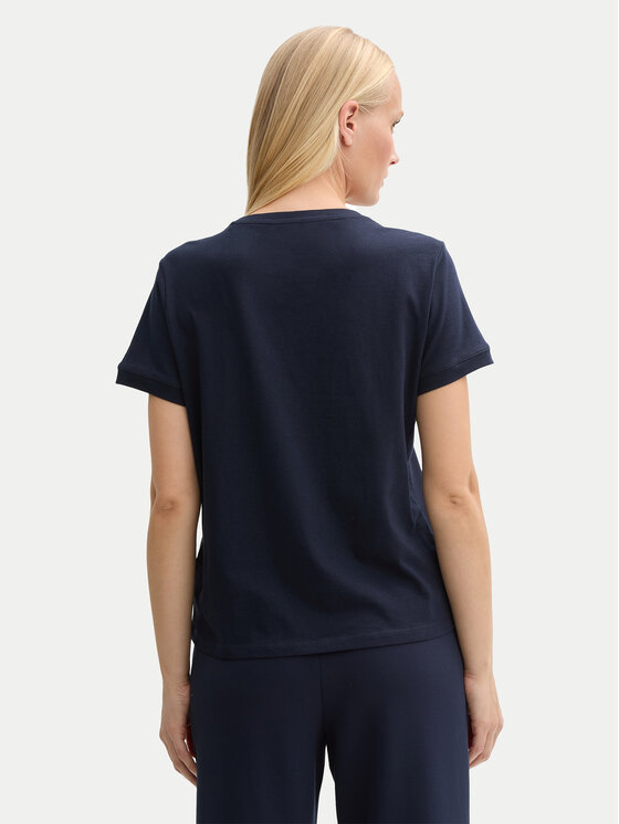 Tom Tailor Tom Tailor T-krekls 1045543 Tumši zils Regular Fit