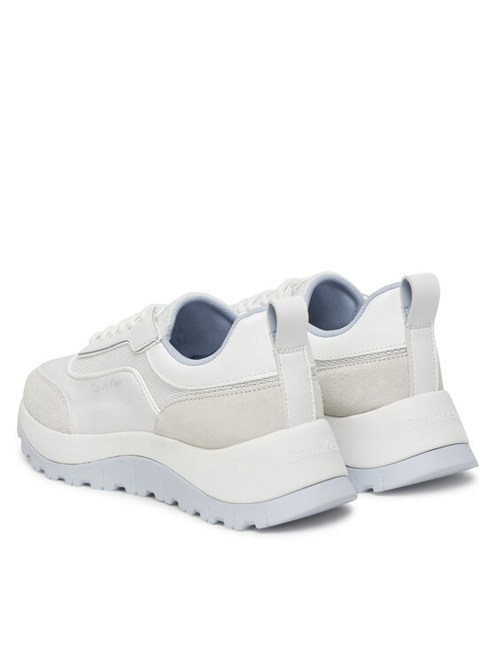Calvin Klein Calvin Klein Tenisice Runner Lace Up Mesh Mix HW0HW02487 Bijela