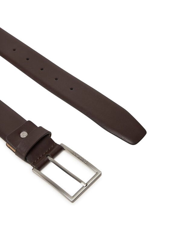 Calvin Klein Calvin Klein Moški pas Adj Minimal Formal 35Mm K50K512833 Rjava