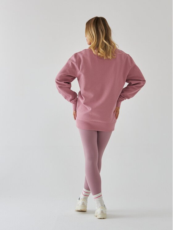 BeShaped BeShaped Bluza Pilates Princess Różowy Oversize
