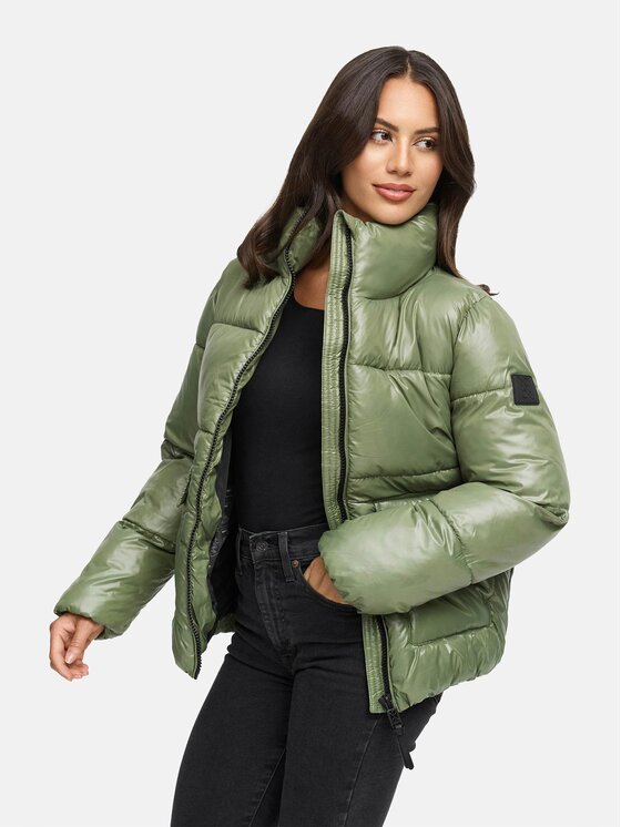 Navahoo Navahoo Kurtka zimowa Eispacht Zielony Regular Fit