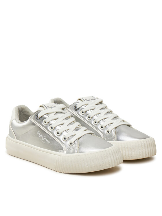 Pepe Jeans Pepe Jeans Tenisice PGS30611 Srebrna