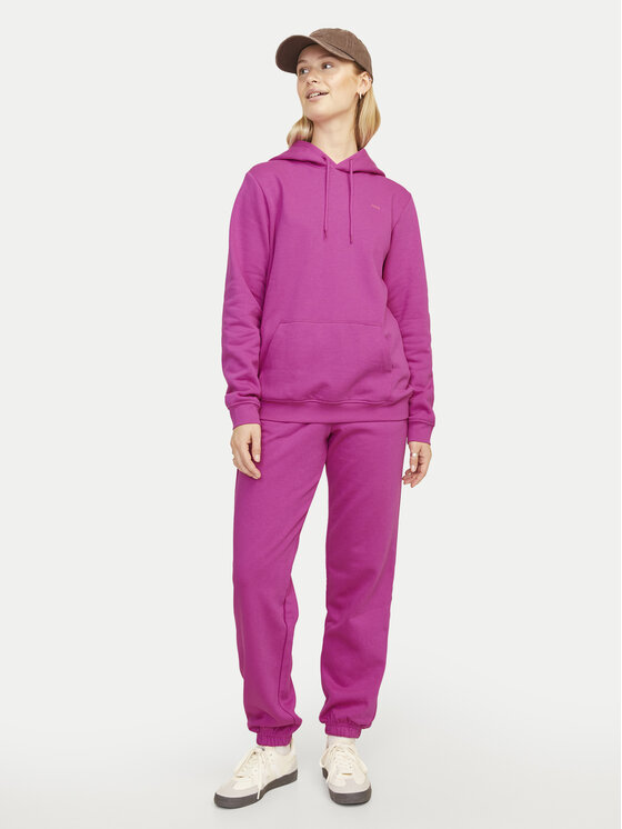 JJXX JJXX Παντελόνι φόρμας Abbie 12223960 Ροζ Relaxed Fit