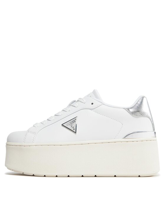 Guess Guess Sneakersy Willen FLPWLL LEL12 Biela