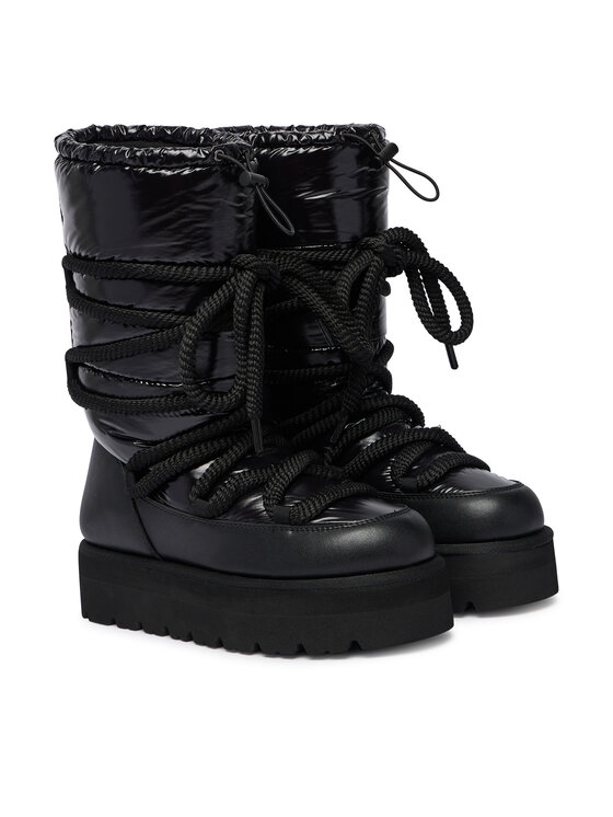 KARL LAGERFELD KARL LAGERFELD Škornji za sneg Skylar Ski KL49686 Črna