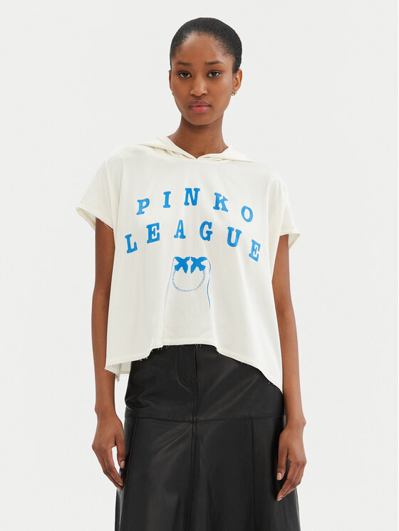 PINKO PINKO Blúz Belinda 104875 A2HL Ekru Regular Fit