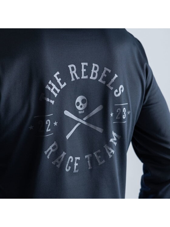 Felpa tecnica REBELS RT Nero Standard Fit