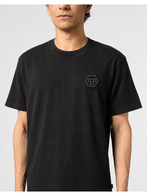 PHILIPP PLEIN PHILIPP PLEIN T-Shirt 31299 Černá Regular Fit