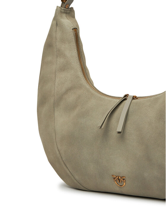 PINKO PINKO Geantă Slouchy Hobo Big PE 25 PLTT 104295 A29N Gri