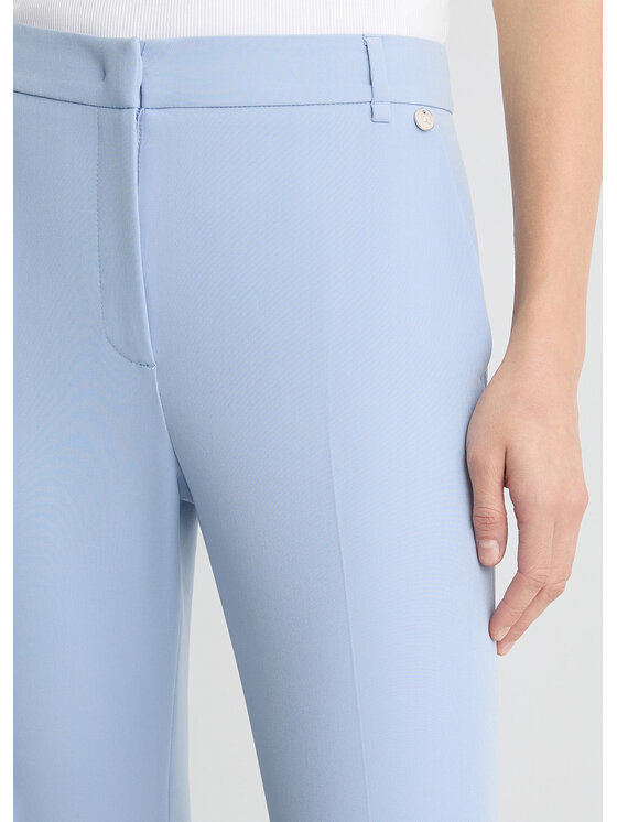Liu Jo Liu Jo Pantaloni di tessuto CA5367T2200X0647 Celeste Regular Fit
