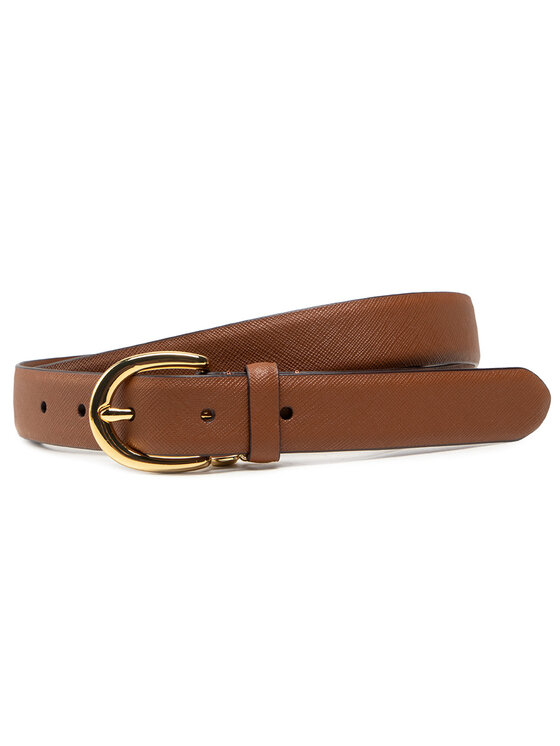 LAUREN RALPH LAUREN Lauren Ralph Lauren Ženski pas Charm Classc 412802952005 Rjava