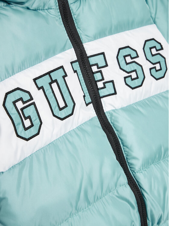 Guess Guess Μπουφάν πουπουλένιο N4YL10 WGB60 Μπλε Regular Fit