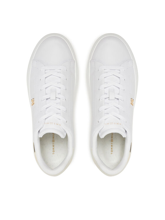 Tommy Hilfiger Tommy Hilfiger Sneakersy FW0FW08631 Biały