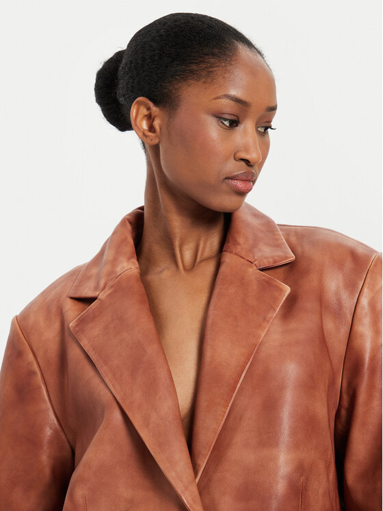 Gestuz Gestuz Giacca da abito Lucina 10909245 Marrone Oversize