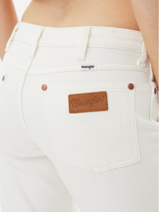 Wrangler Wrangler Τζιν 112362665 Λευκό Bootcut Fit