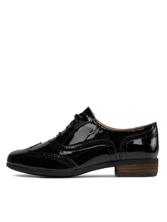Clarks Clarks Oxfordky Hamble Oak 203506494 Čierna
