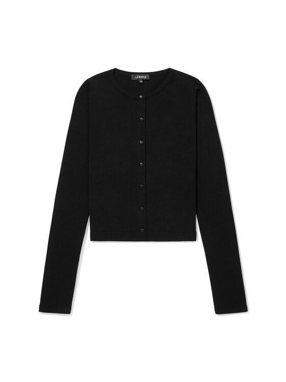 La Mania La Mania Maglione FABIO Nero Classic Fit