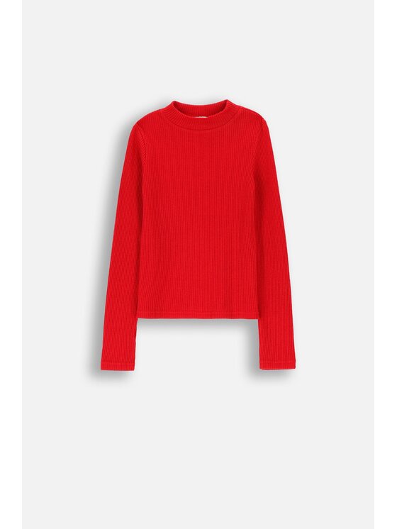 Coccodrillo Coccodrillo Sweter ZC4172101EJG-009 Czerwony Regular Fit