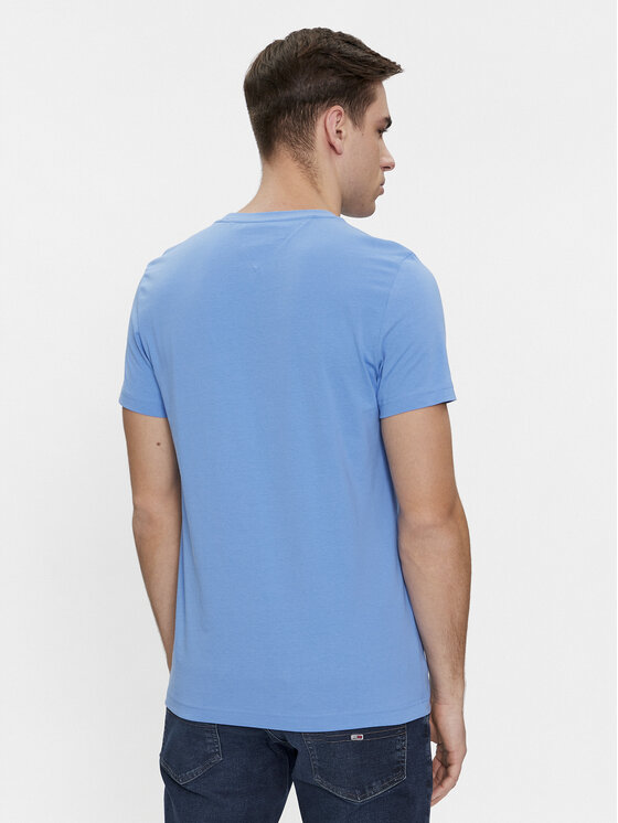 Tommy Hilfiger Tommy Hilfiger T-Shirt Logo MW0MW11797 Blau Regular Fit