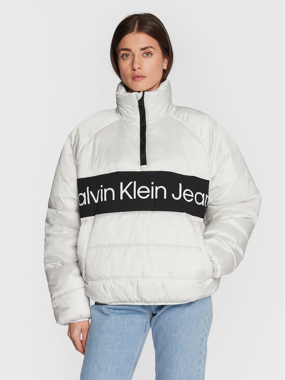 Calvin Klein Jeans Calvin Klein Jeans Anoraka virsjaka J30J321966 Pelēks Regular Fit