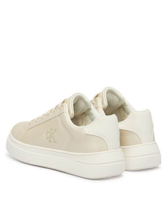 Calvin Klein Calvin Klein Sneakersy Low Cut Lace Up V3A9-83220-1688 Beżowy