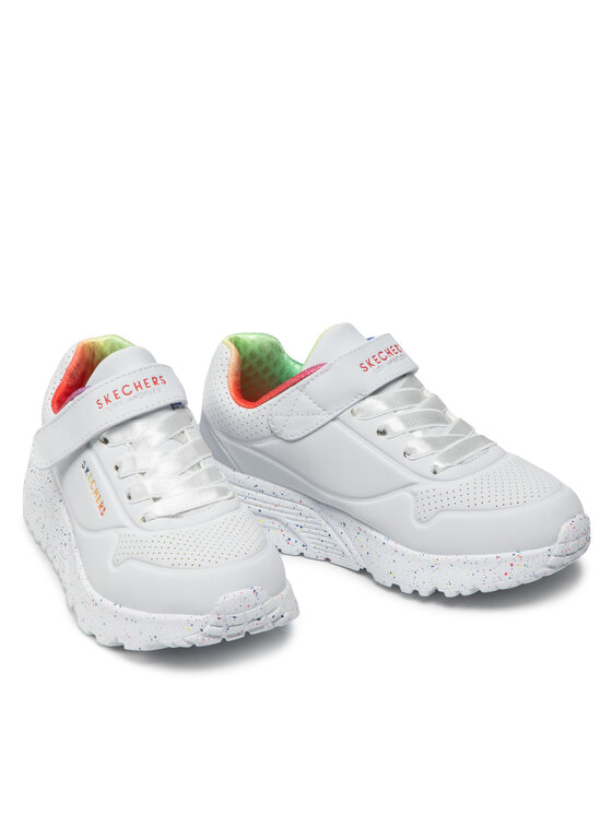 Skechers Skechers Снікерcи Uno Lite Rainbow Specks 310457L/WMLT Білий