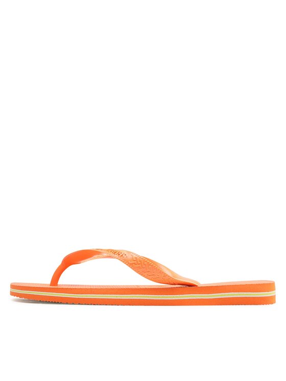Havaianas Havaianas Šlepetės per pirštą Brasil 40000325735 Oranžinė