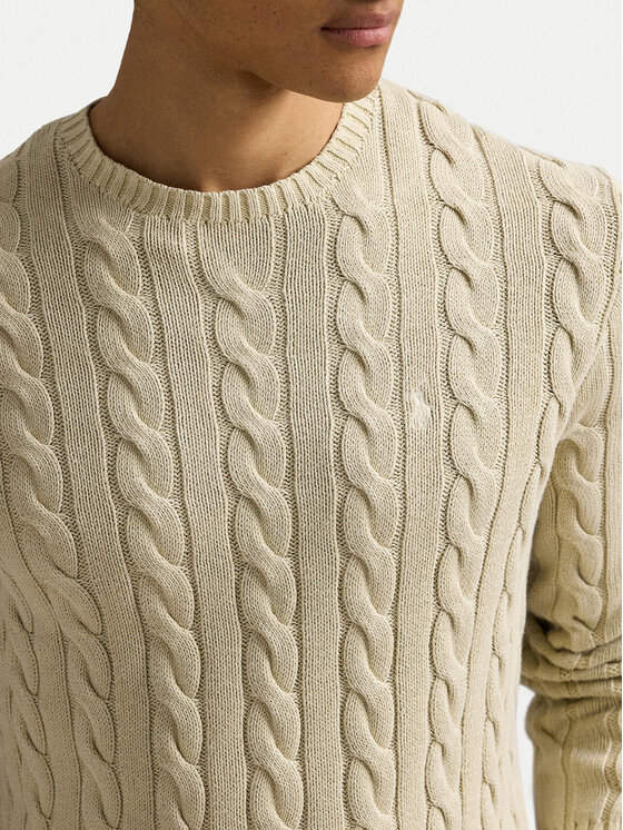 Polo Ralph Lauren Polo Ralph Lauren Sweter 710965867001 Beżowy Regular Fit