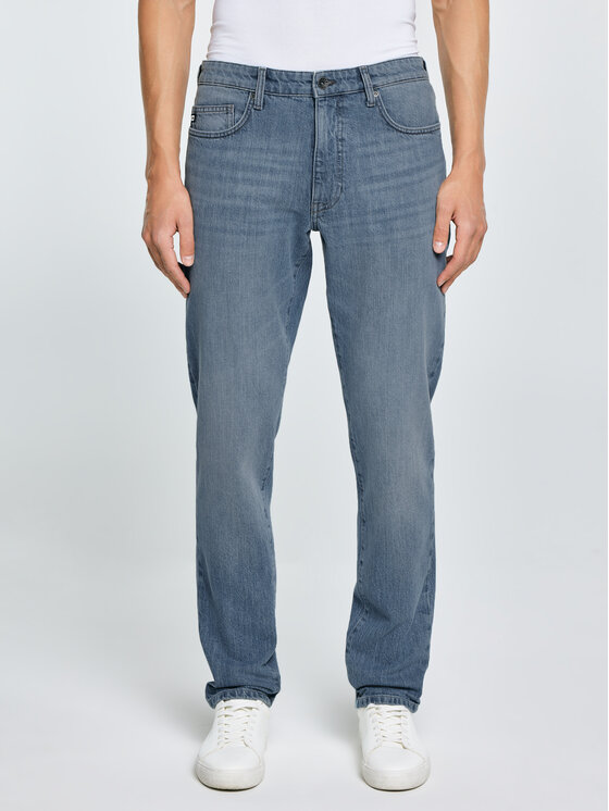 BIG STAR BIG STAR Jeansy HARPER Niebieski Tapered Fit