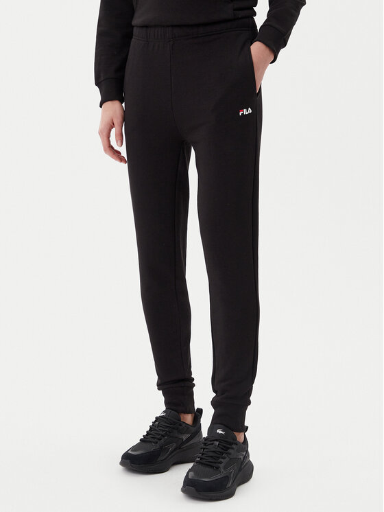 Fila Fila Спортивні штани Lucerna FAW1055 Чорний Regular Fit