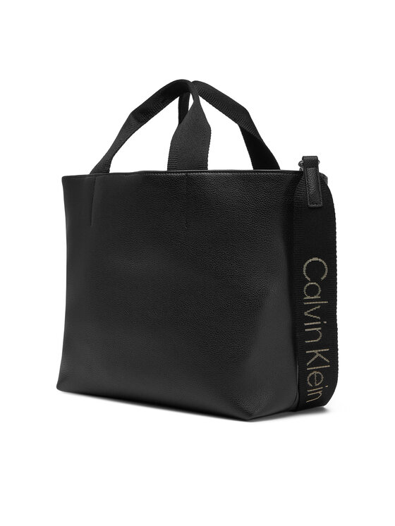 Calvin Klein Jeans Calvin Klein Jeans Rankinė Ultralight Mini Tote LV04K3112G Juoda