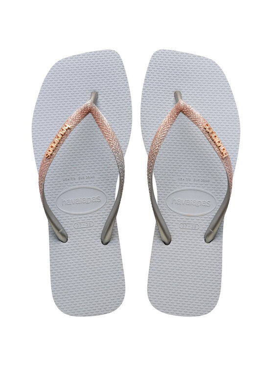 Havaianas Havaianas Παντόφλες HAVAIANAS Ciabatta Donna Hav. Square glitter 4148102.3498 Grigio Γκρι