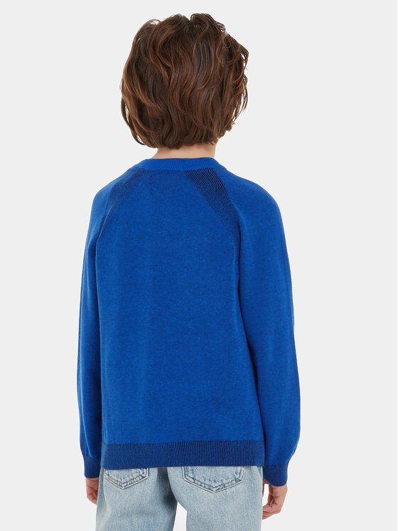 Calvin Klein Jeans Calvin Klein Jeans Sweater IB0IB01868 Kék Regular Fit