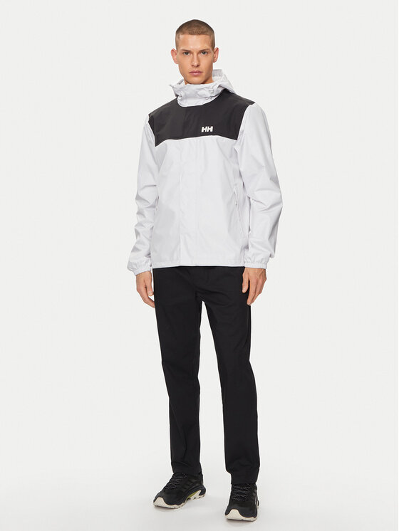 Helly Hansen Helly Hansen Větrovka Vancouver Rain Jacket 53935 Bílá Regular Fit