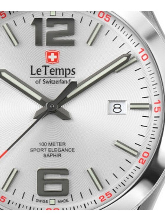 Le Temps Le Temps Zegarek LT1040.07BL01 Czarny